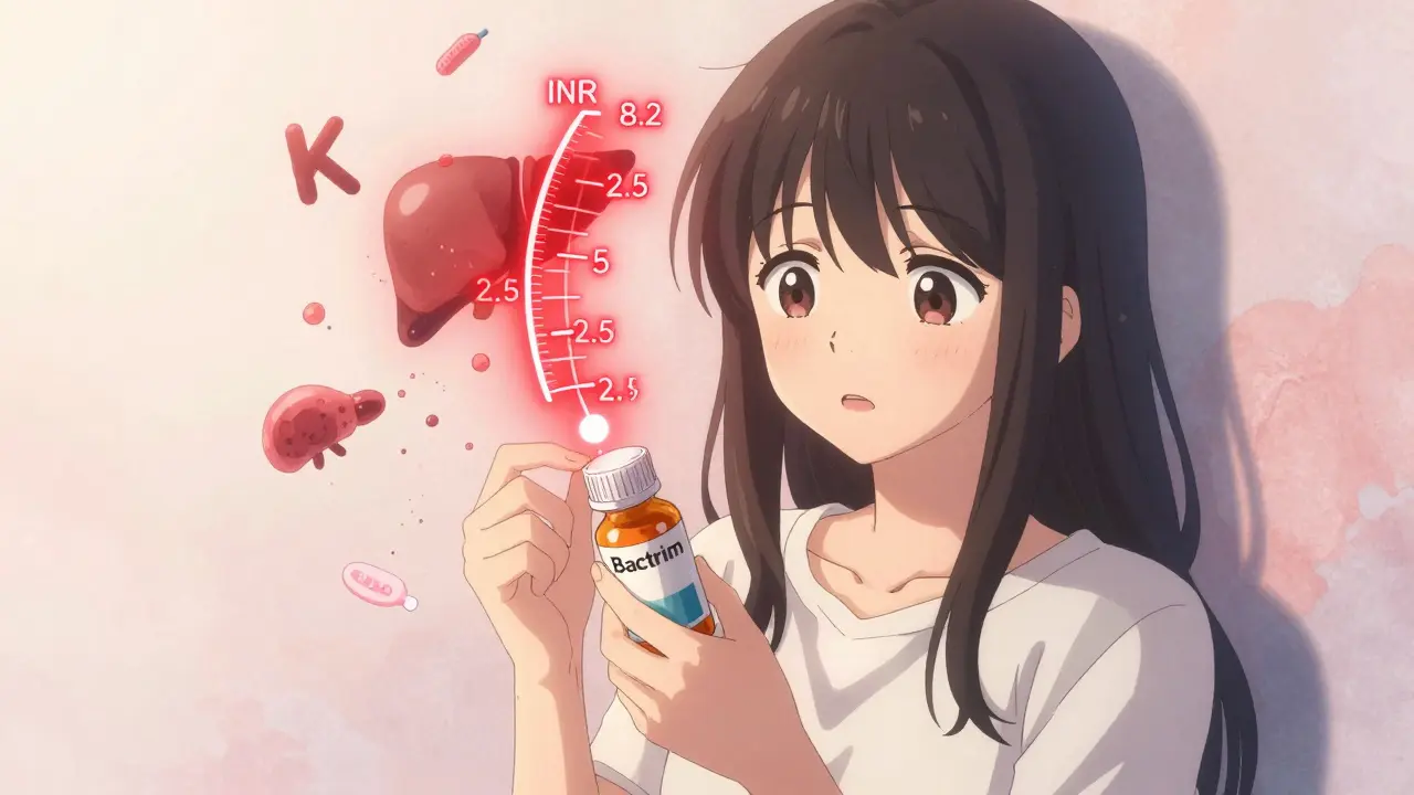 Trimethoprim-Sulfamethoxazole and Warfarin: How This Antibiotic Can Spike Your INR and Increase Bleeding Risk