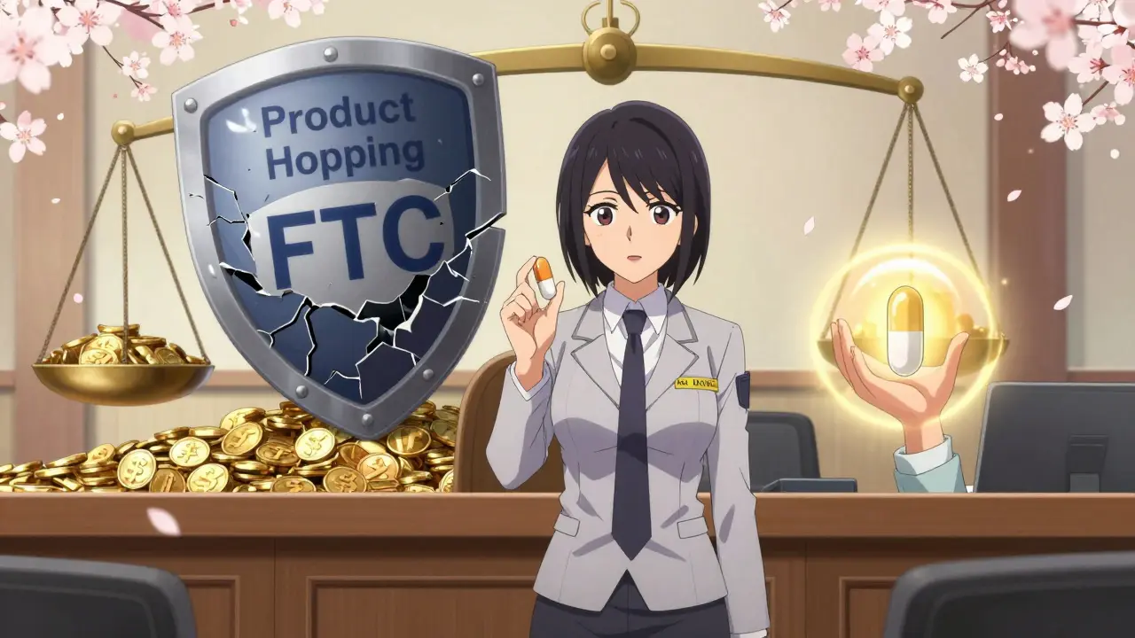 FTC agent shattering corporate shield with pill as 7 billion scale tilts