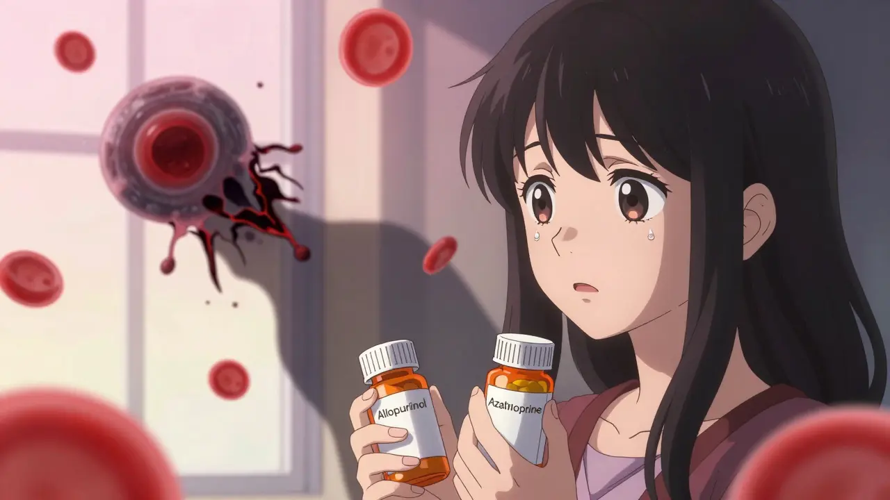 Gout Medications: Allopurinol and Azathioprine Interaction Risks