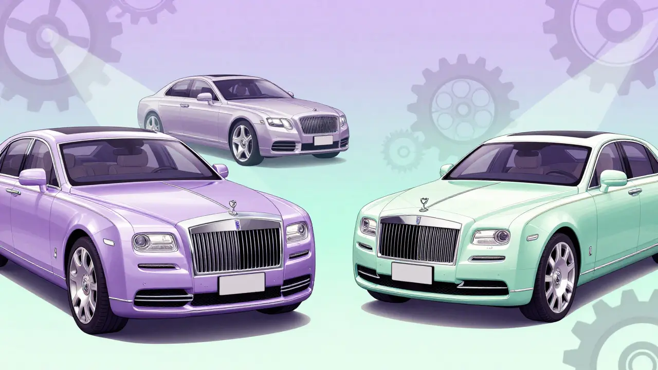 Abstract cars representing different types of generic medications.